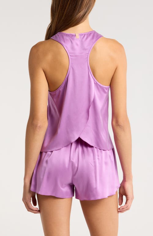 LUNYA LUNYA RACERBACK WASHABLE SILK SHORT PAJAMAS