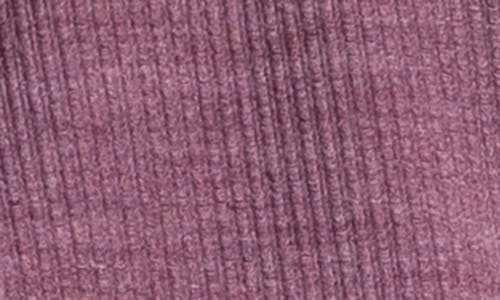 Thread & Supply Rylan Rib Button-up Shirt In Eggplant