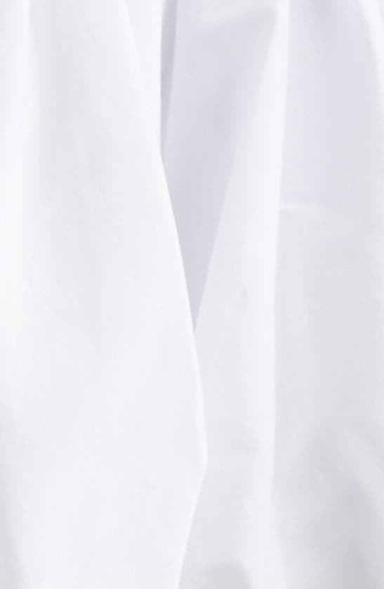 Shop Cinq À Sept Ellah Cotton Blend Bubble Miniskirt In White