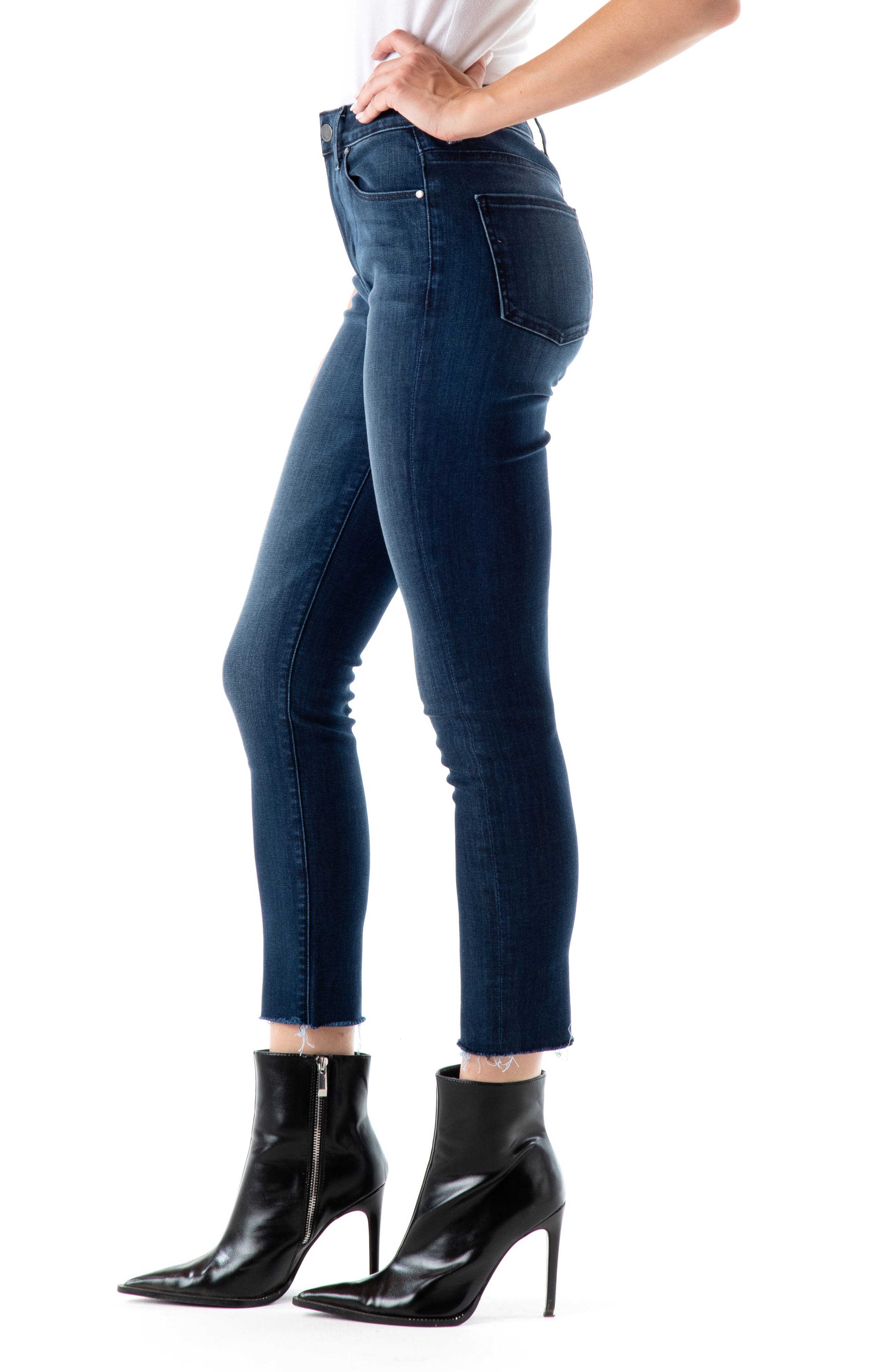 Fidelity Denim Gwen High Waist Crop 
