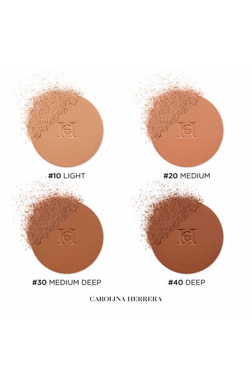 Carolina Herrera Nude Couture Matte Bronzer Powder Refill In 10 Light