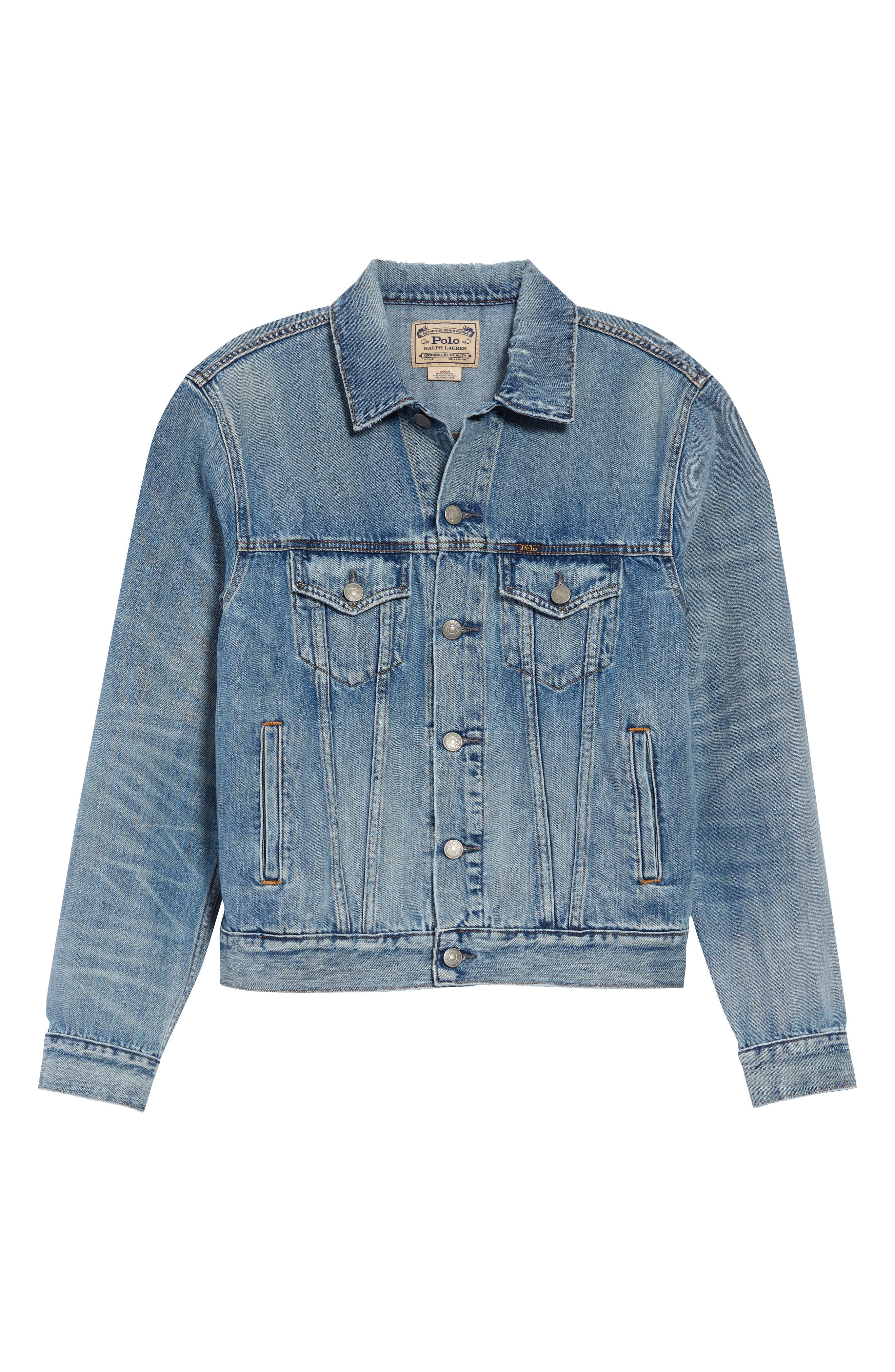 ralph lauren trucker denim jacket