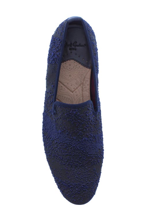 Robert Graham Aizome Dress Slippers In Navy