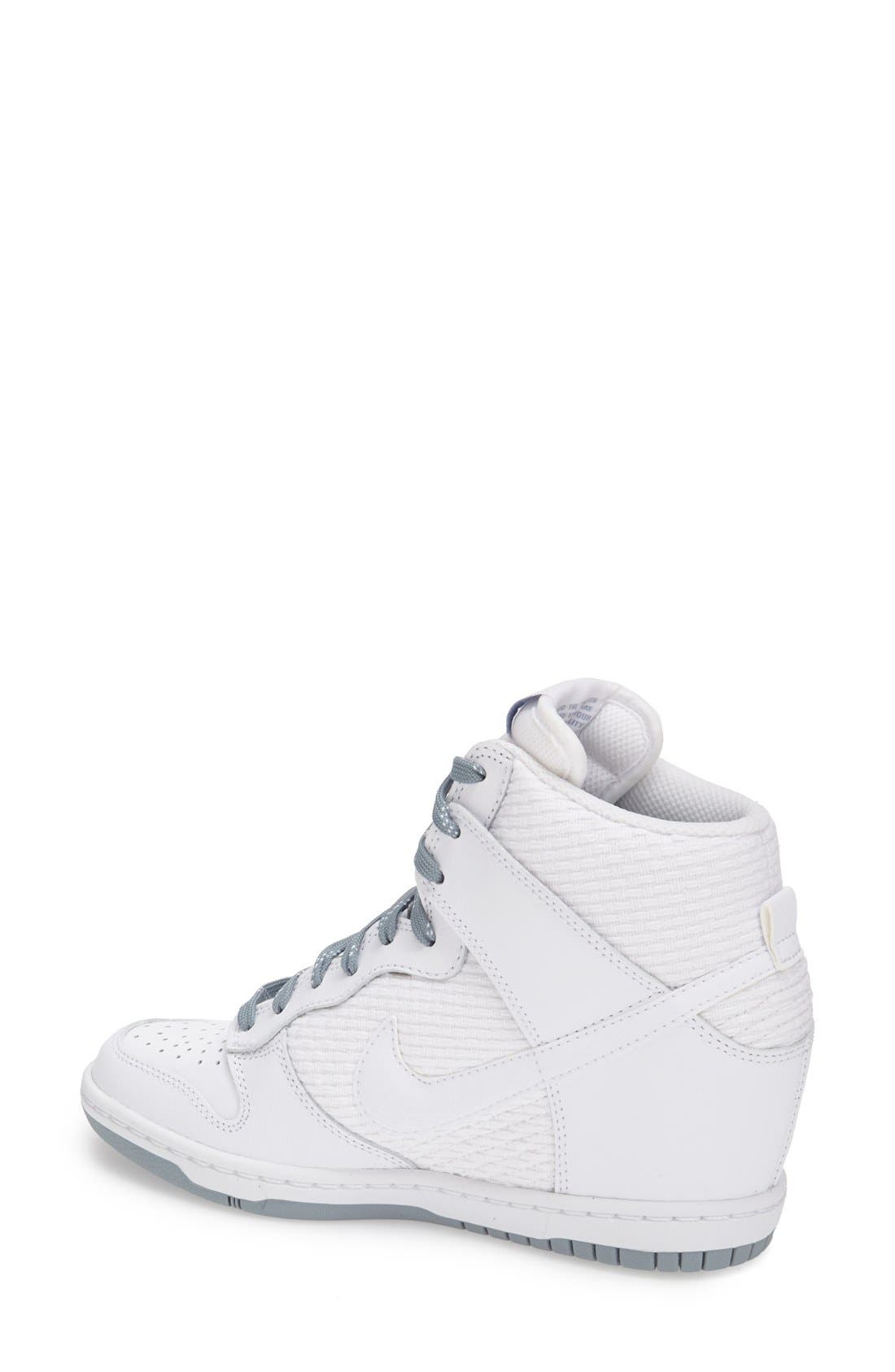 dunk sky hi essential womens fashion wedge shoes