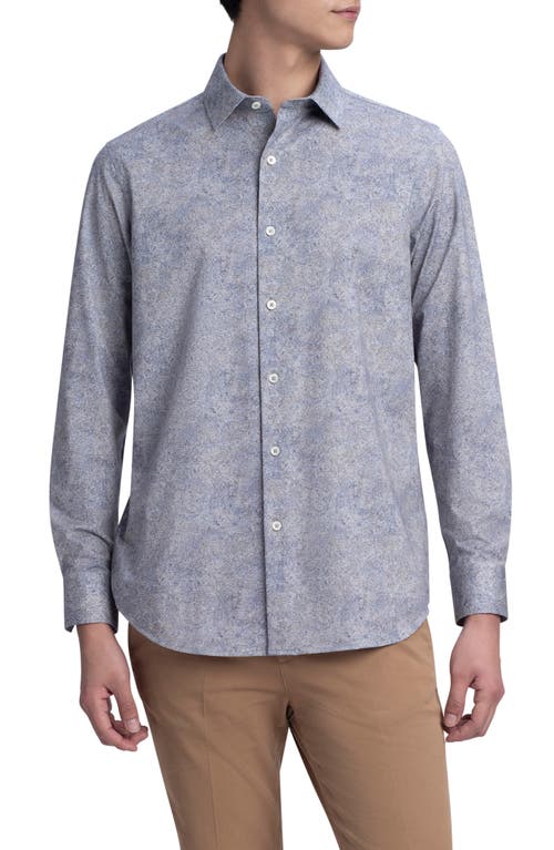 Bugatchi Stretch Cotton Button-Up Shirt at Nordstrom