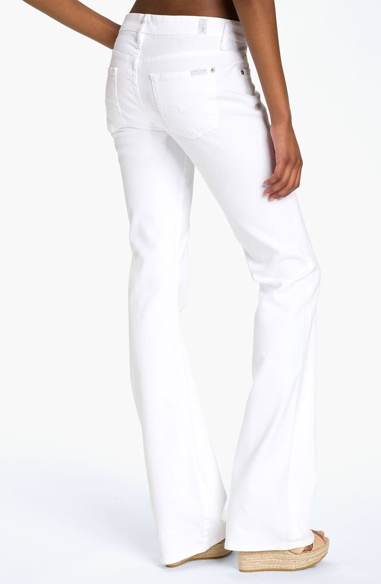 7 For All Mankind® 'Kimmie' Bootcut Jeans (Clean White) | Nordstrom