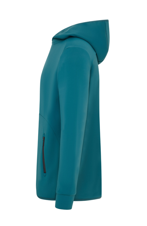 Reflo Tarim Recycled Performance Hoodie In Warm Green