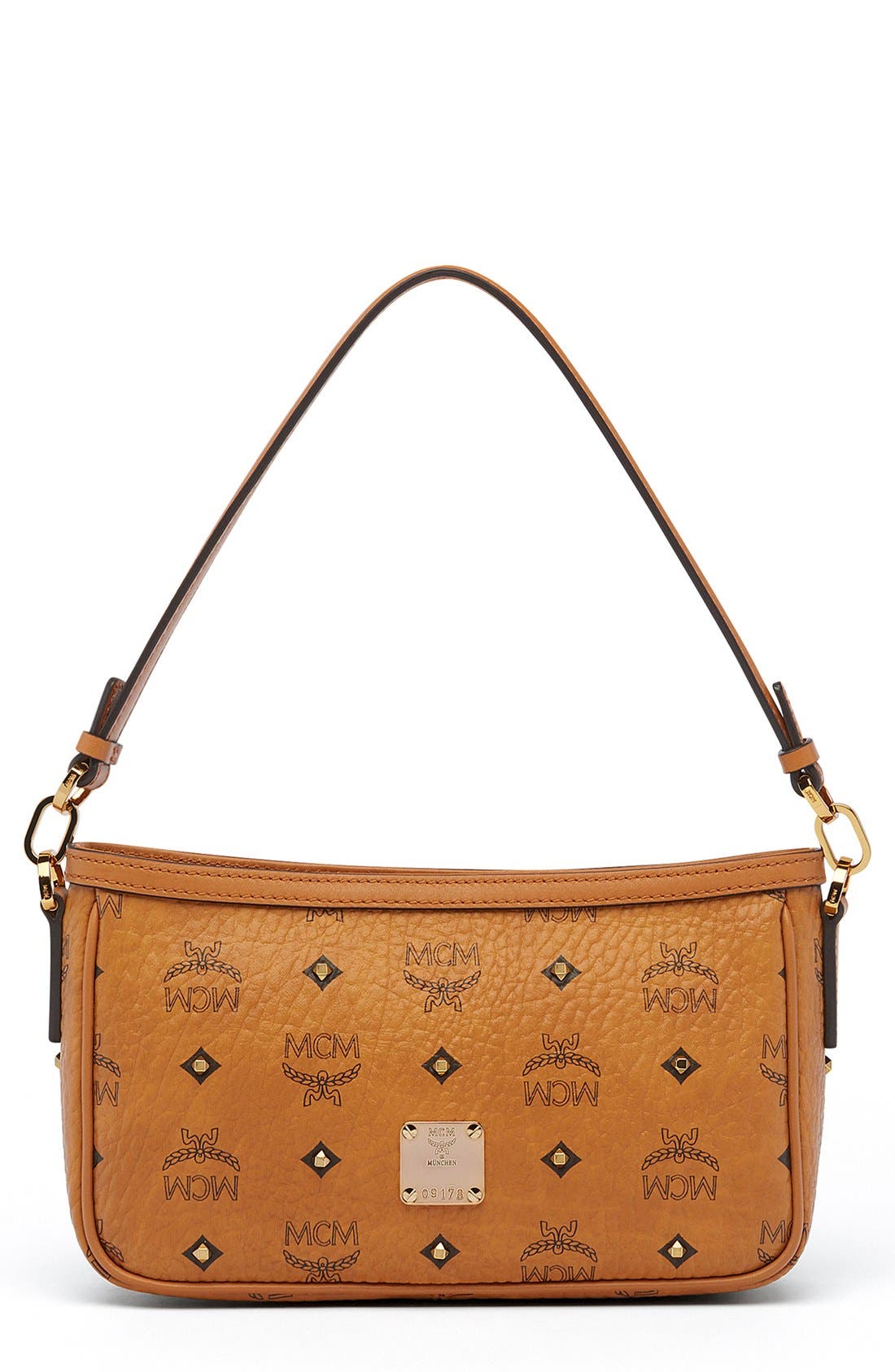 MCM 'Small Visetos' Convertible Coated Canvas Shoulder Bag | Nordstrom