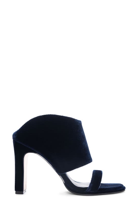 42 Gold Linx Slide Sandal In Navy