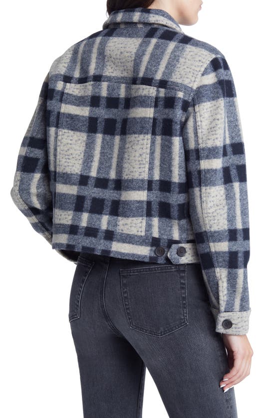 Rails Steffi Plaid Trucker Jacket In Tan Pacific Check