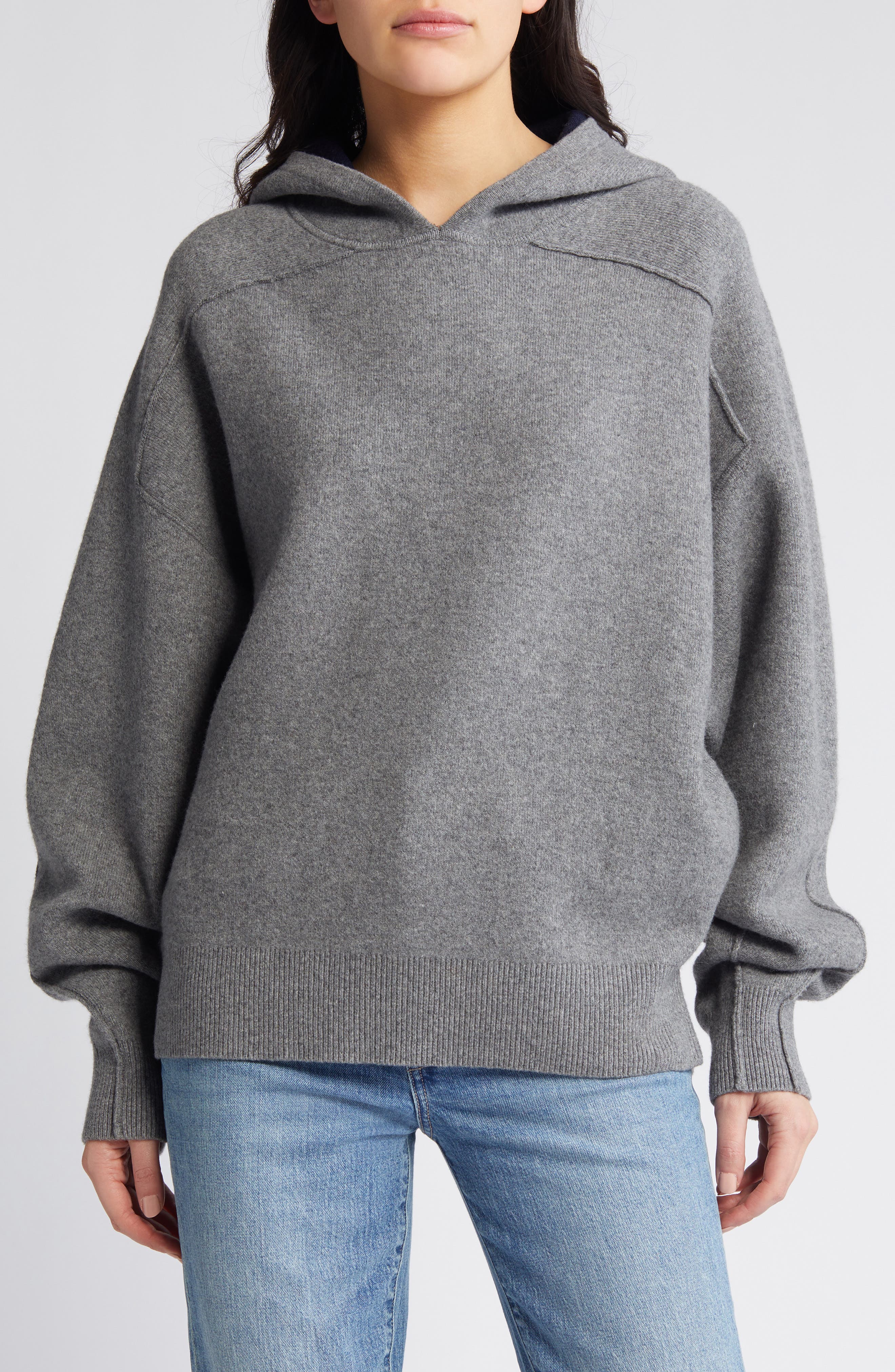 Bridget Wool Blend Hoodie Sweater