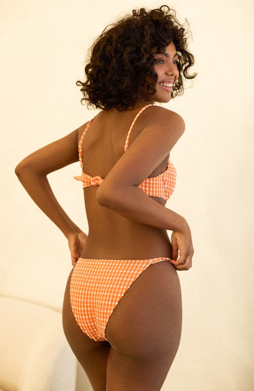 Dippin Daisys Halle Cheeky Bikini Bottom In Orange Soda