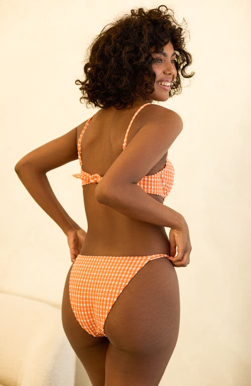 Shop Dippin Daisys Halle Cheeky Bikini Bottom In Orange Soda