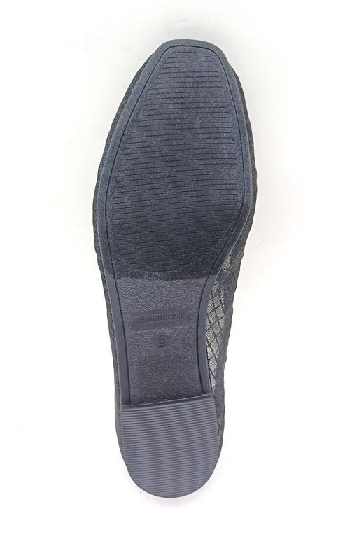 Kenneth Cole Myra Mesh Ballet Flat In Black Mesh