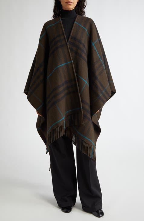 Burberry rain poncho cape best sale