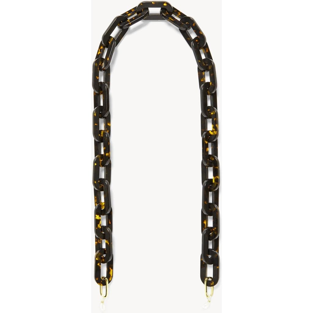 Machete Chunky Sunglass Chain In Dark Tortoise