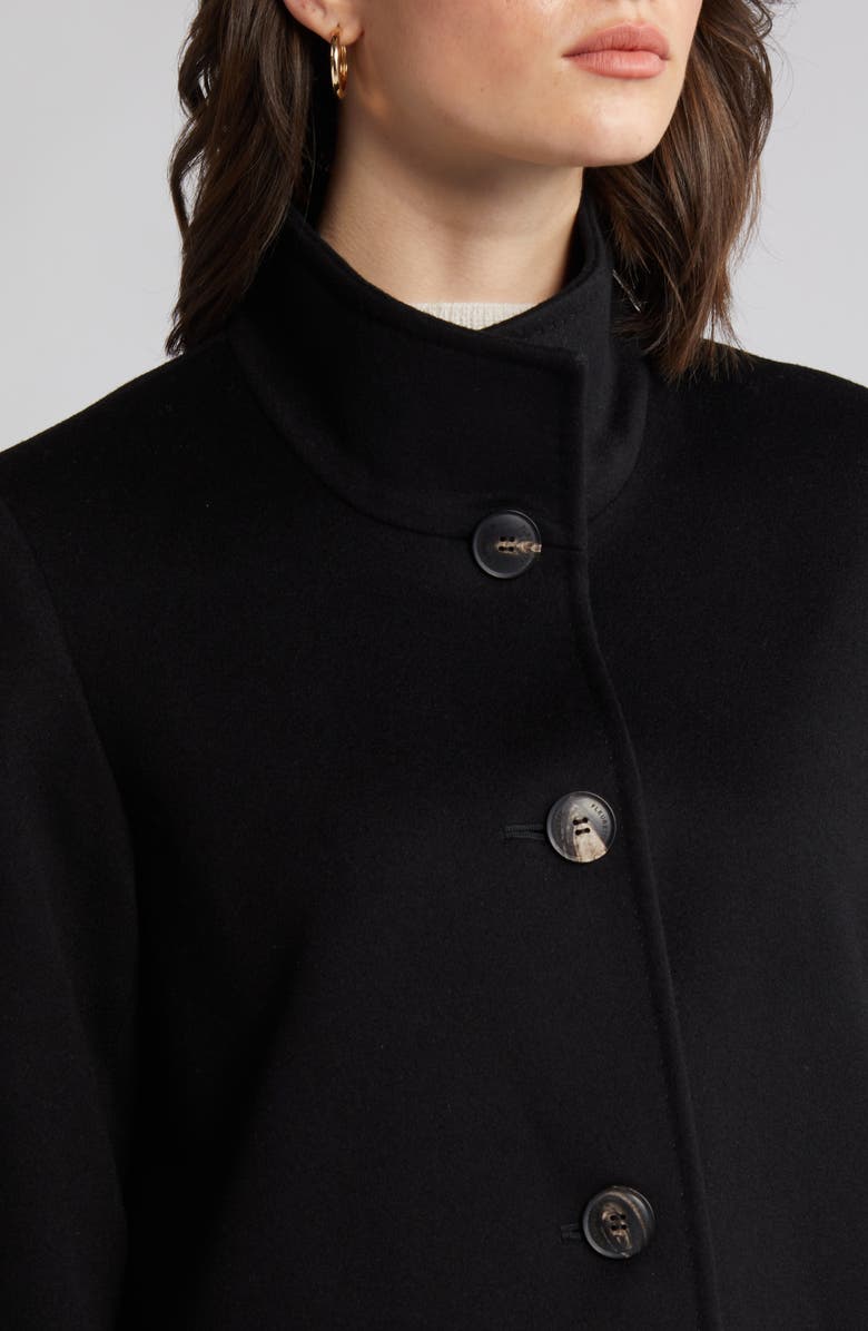Fleurette Dawn Stand Collar Wool Car Coat Nordstrom