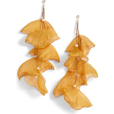 Stella + Ruby Chiffon Flower Earrings