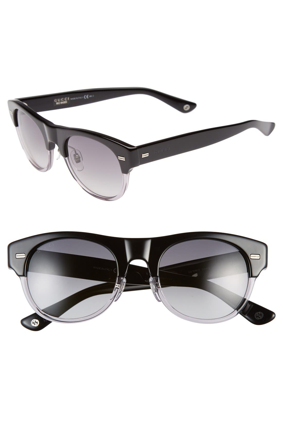 Gucci 51mm Retro Sunglasses Nordstrom