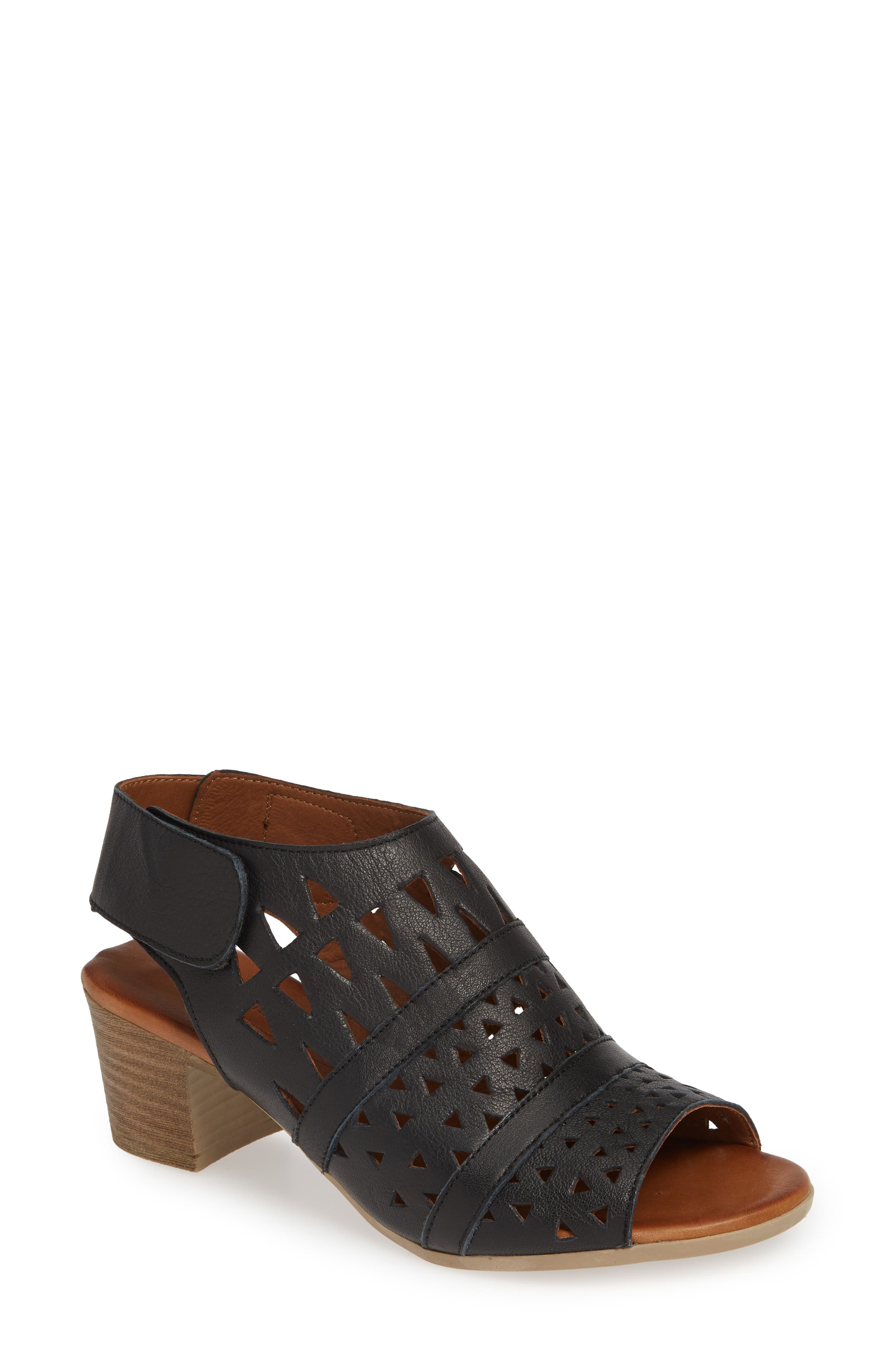 Sheridan Mia Tamsie1 Perforated Sandal - Black