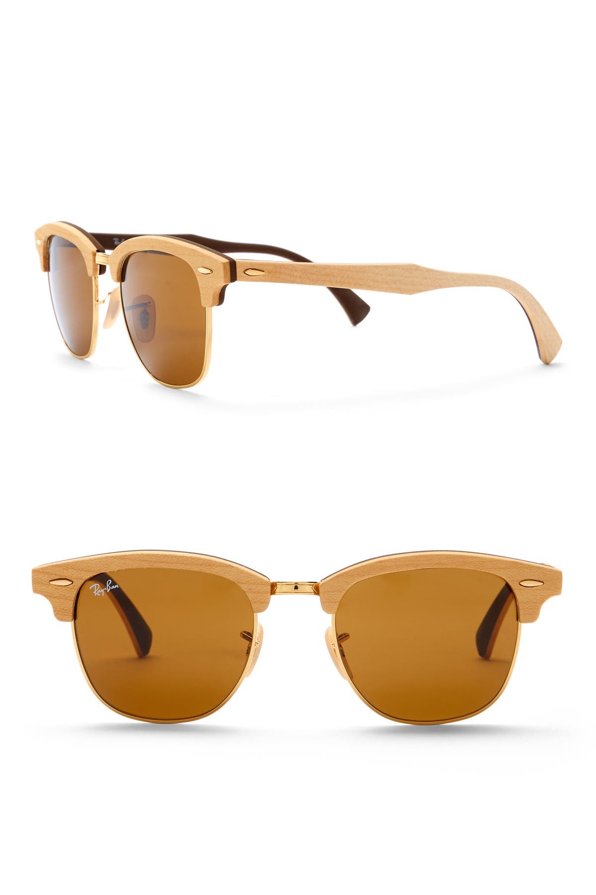 clubmaster 55mm sunglasses