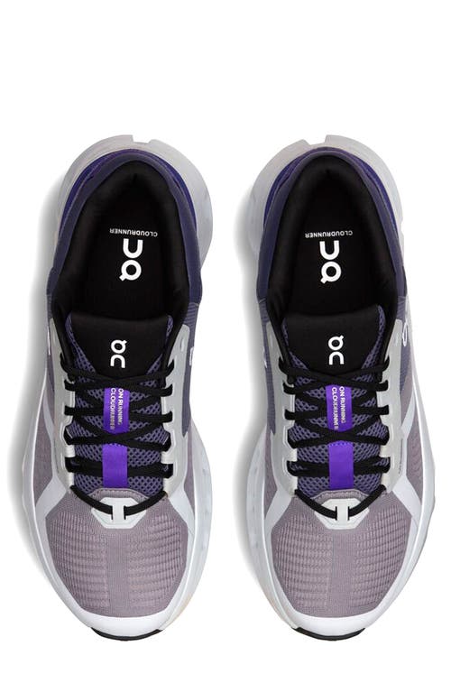 On Cloudrunner 2 Running Shoe In Fossil/indigo