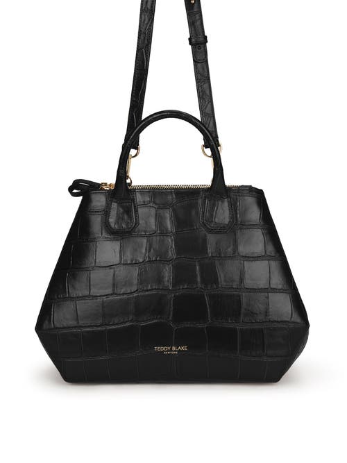 Shop Teddy Blake Vera Croco 14" In Black/red