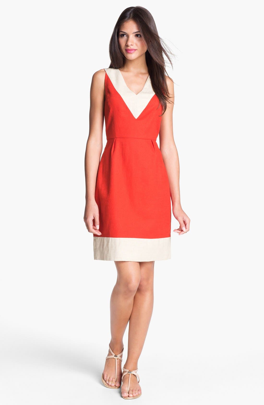 kate spade new york 'james' cotton blend sheath dress Nordstrom