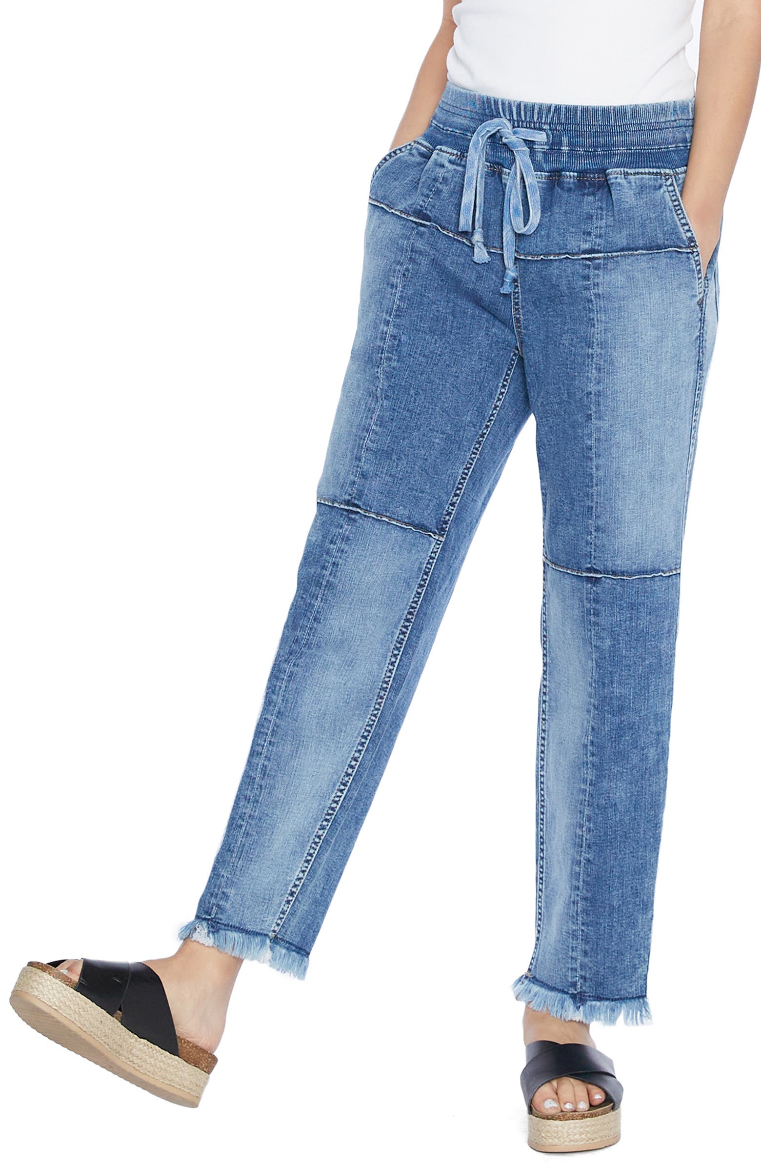 Wash Lab Denim Wash Lab Pieced Relaxed Fit Jeans | Nordstrom