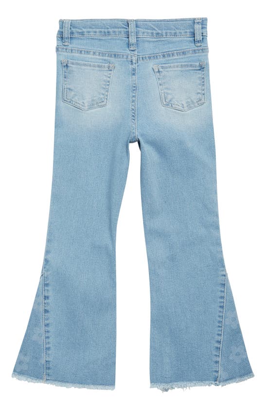 Shop Ymi Kids' Flare Leg Jeans In Light Blue