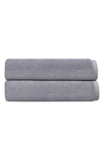 BROOKS BROTHERS DEPERA PURESOFT SET OF 2 TURKISH COTTON BATH TOWELS 