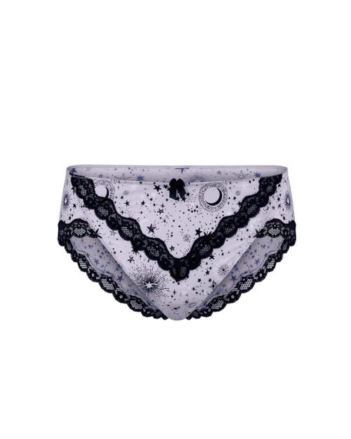 Adore Me Alexis Hipster Panties In Novelty Purple