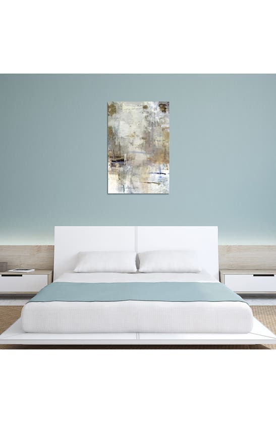 Icanvas Asking For White By Julian Spencer Canvas Wall Art In White-multi