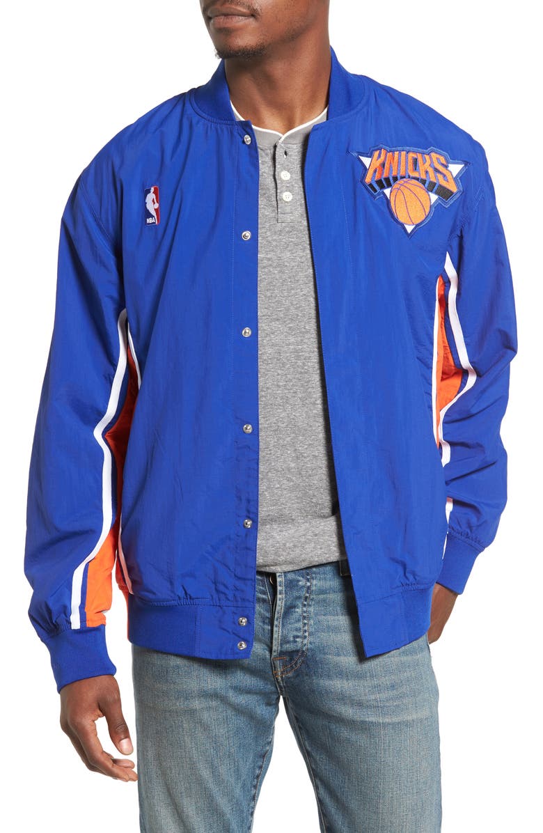 Knicks warm up hoodie Clearance