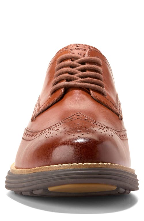 Shop Cole Haan Øriginalgrand Remastered Shortwing Derby In Woodbury/java