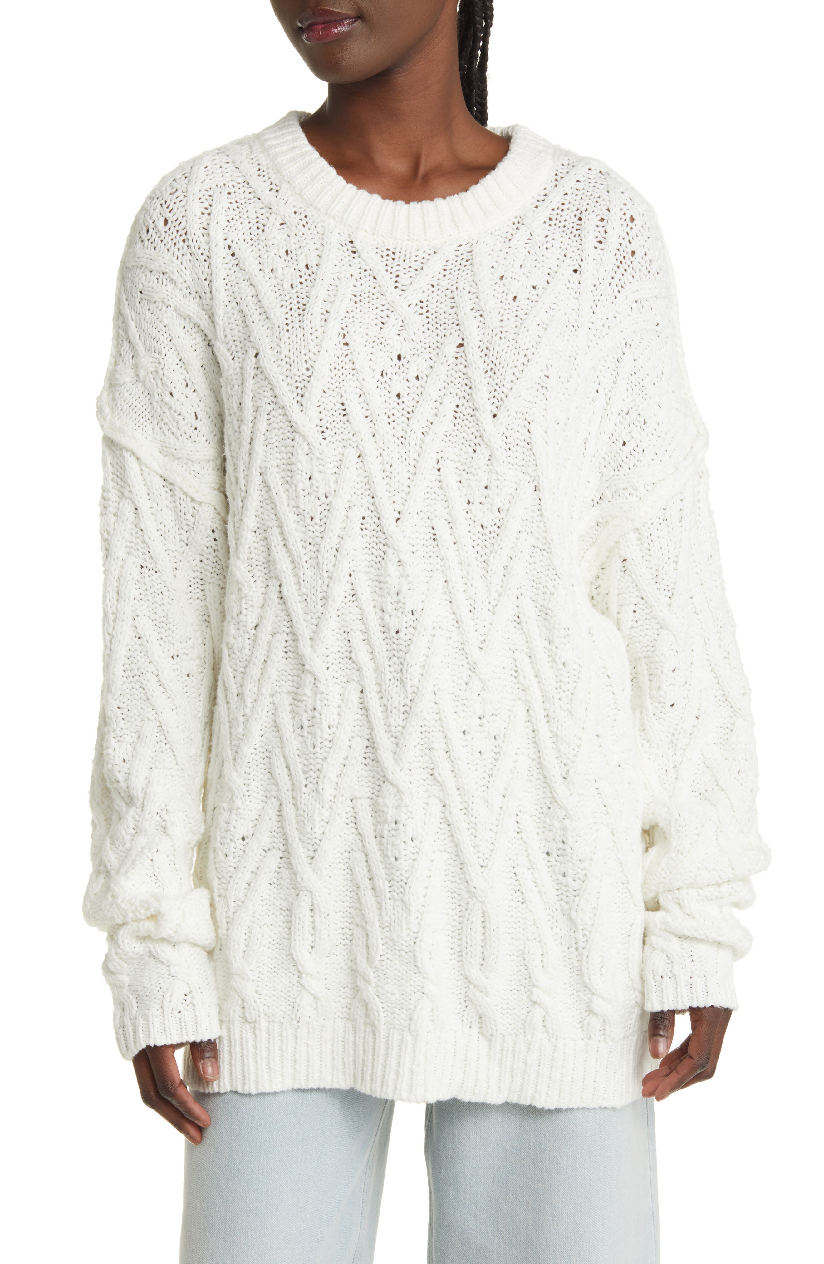 Isla Striped Knit Sweater Tunic