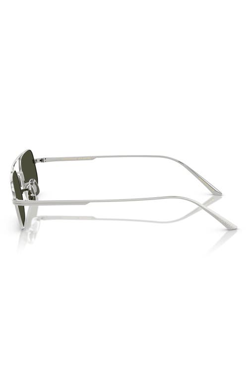 Shop Oliver Peoples 52mm Pillow Sunglasses In Silver