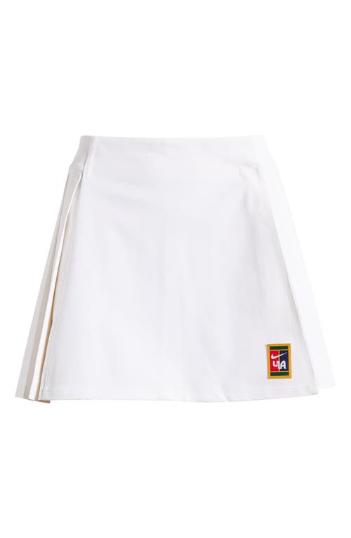 Shop Nike X Yoon Ahn Pleated Miniskirt In White