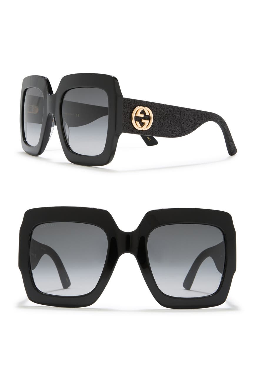 Gucci 54mm Oversized Square Sunglasses Nordstrom Rack