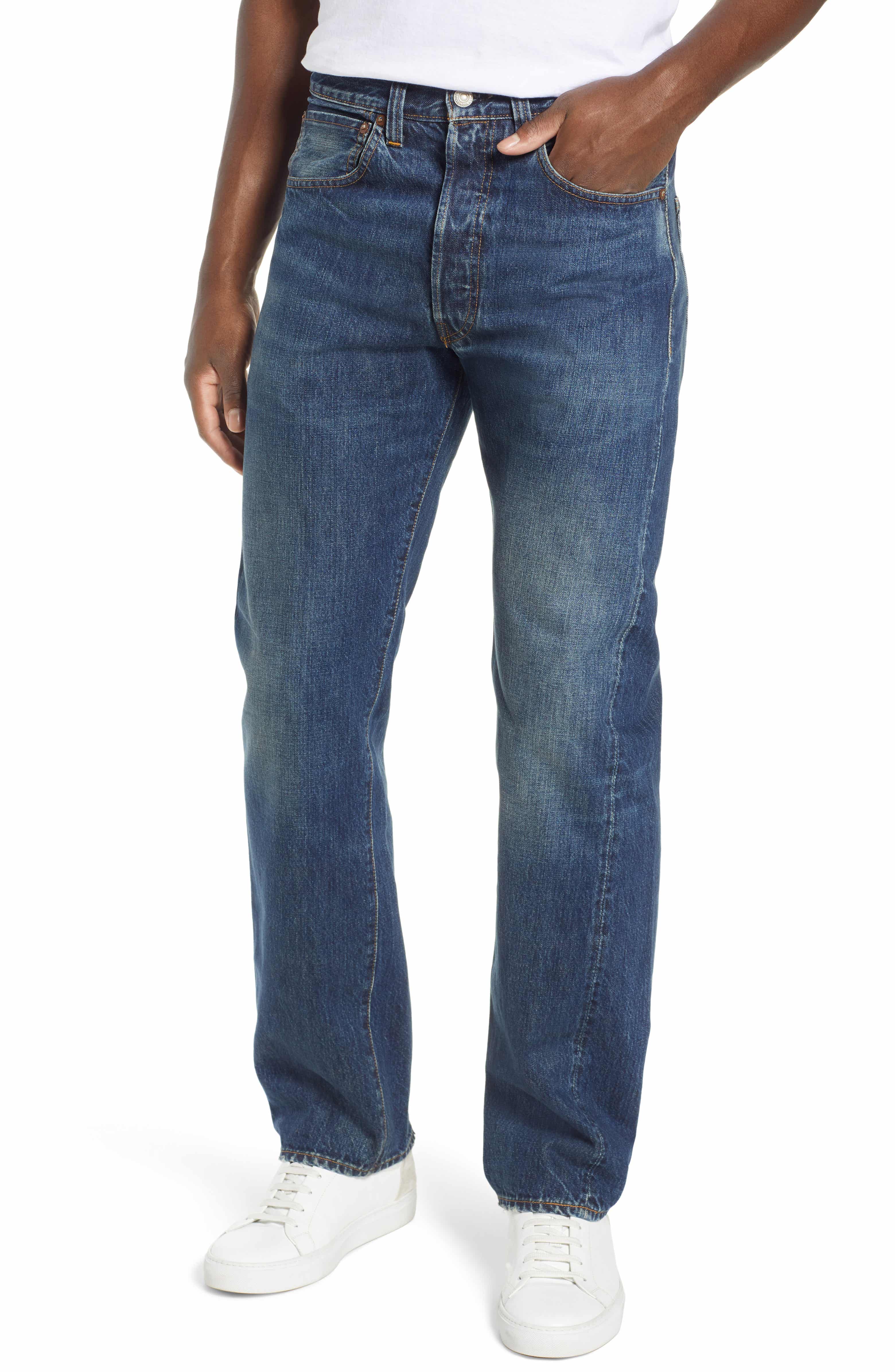 Levi's® Vintage Clothing 1947 501® Straight Leg Jeans (Dark Star ...