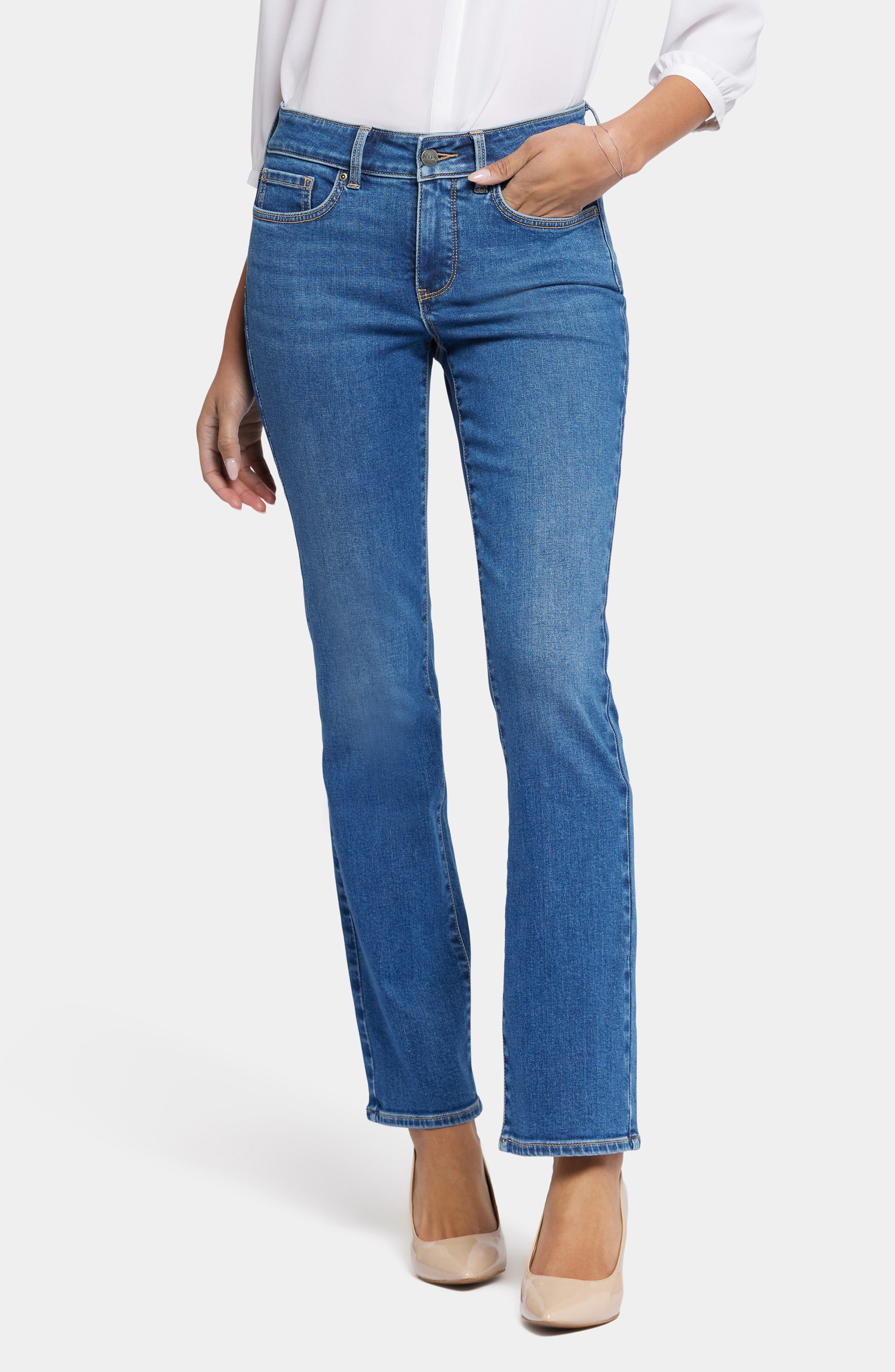 NYDJ Marilyn Straight Leg Jeans
