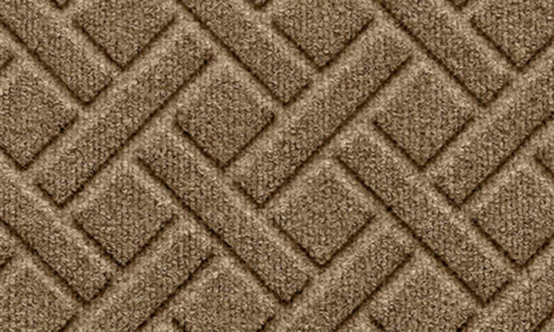 Shop Bungalow Flooring Waterhog Lattice Floor Mat In Camel