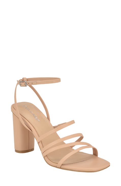 Calvin klein beige heels best sale