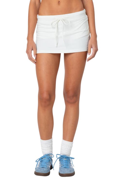 EDIKTED EDIKTED BAYSIDE DRAWSTRING MICROSKORT 