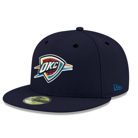 Men's New Era Blue New York Knicks Paisley 59FIFTY Fitted Hat