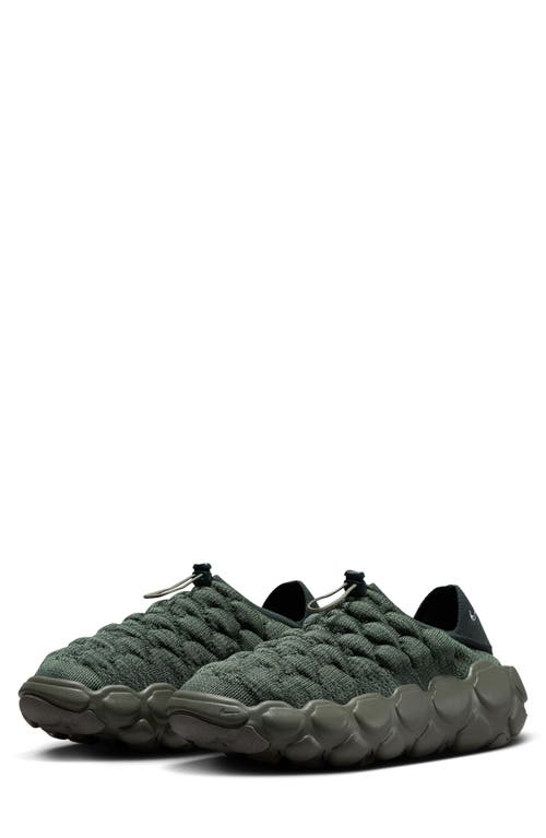 Shop Nike Flyknit Haven Quilted Sneaker In Vintage Green/silver/army