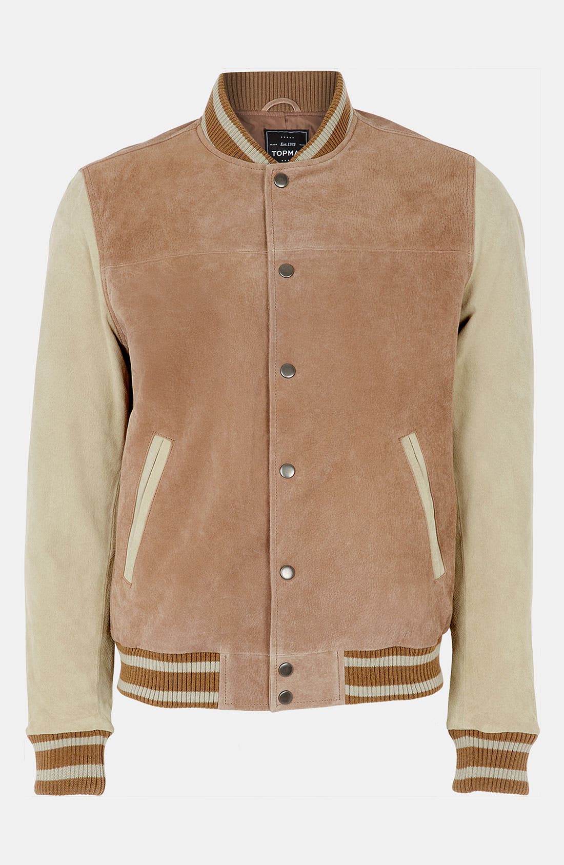 Topman 'Yale' Varsity Jacket Nordstrom