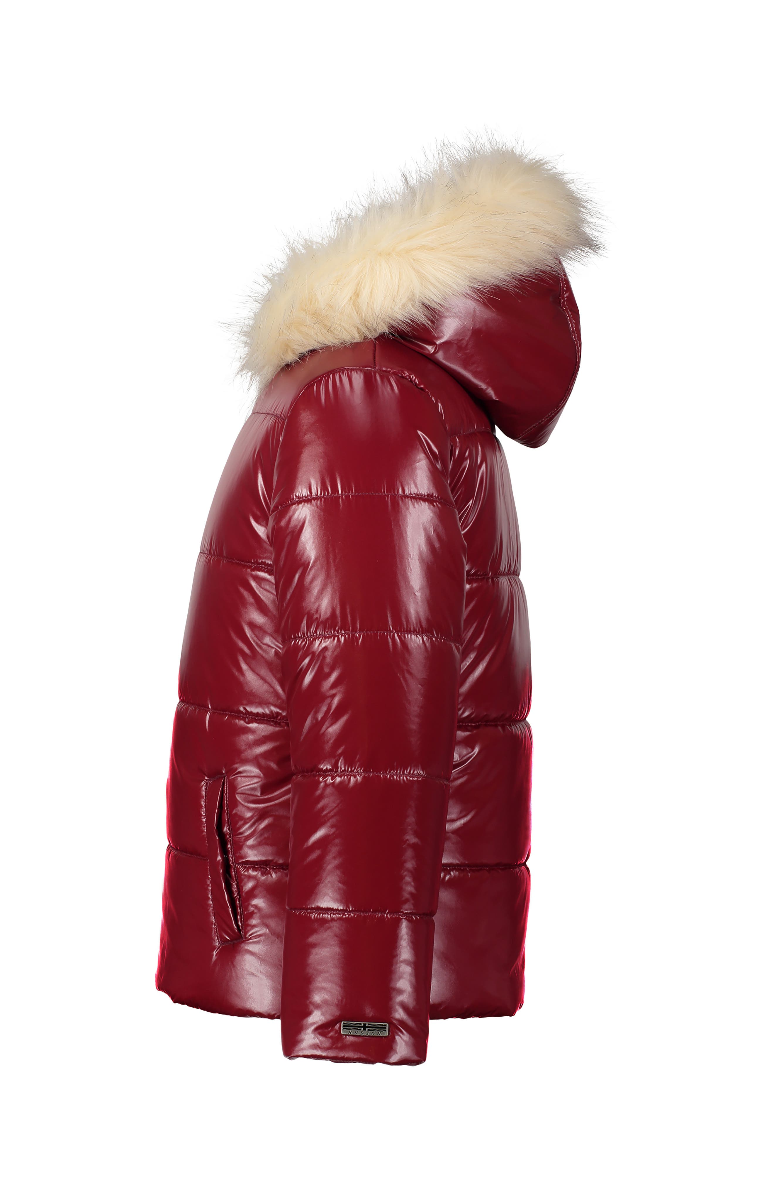 Hudson Jeans Kids' High Gloss Puffer Jacket Nordstrom