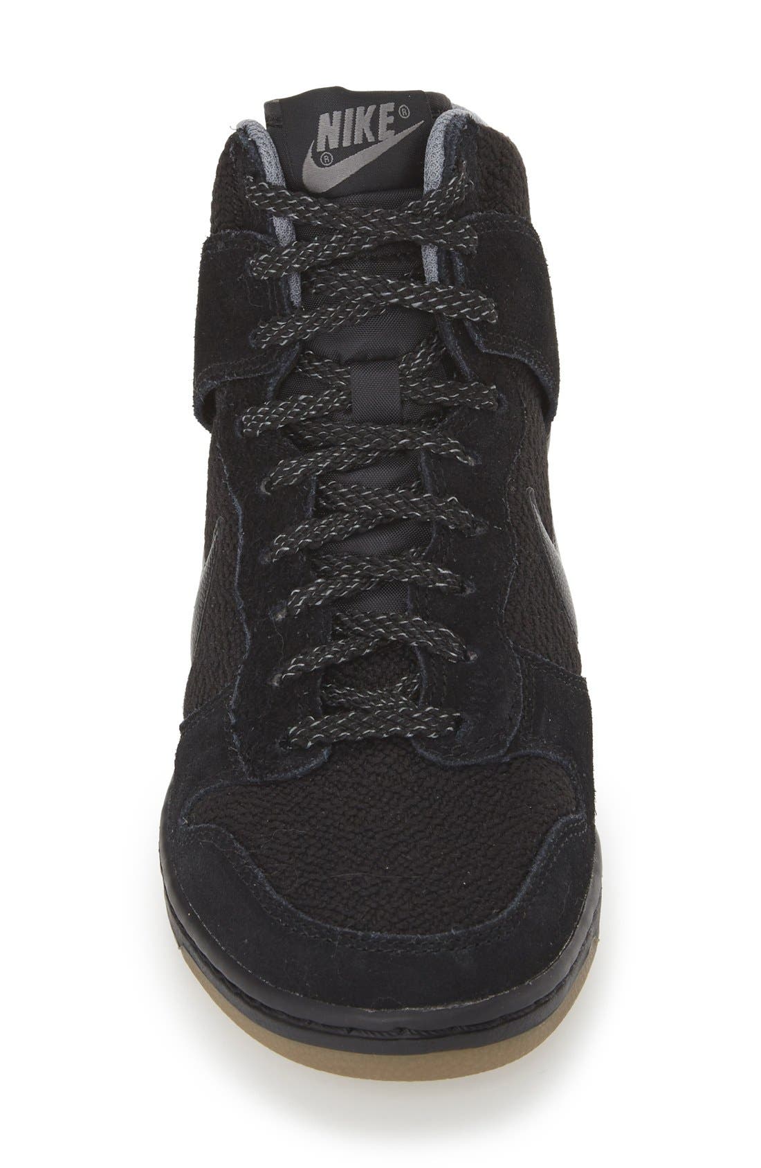 dunk sky hi essential womens fashion wedge shoes