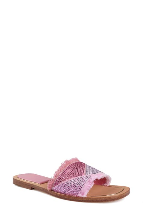 Zigi Gio Platform Slide Sandal in Fuschia at Nordstrom, Size 7